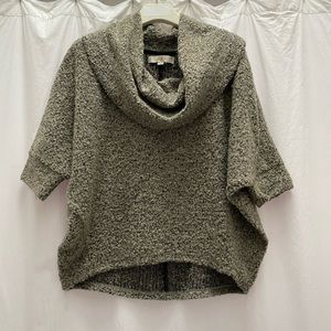 LOFT Cowl Neck Sweater Gray